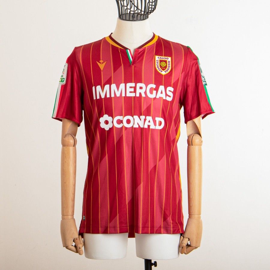maglia home reggiana kirwan 26 2020/2021 by MACRON - Home (2)