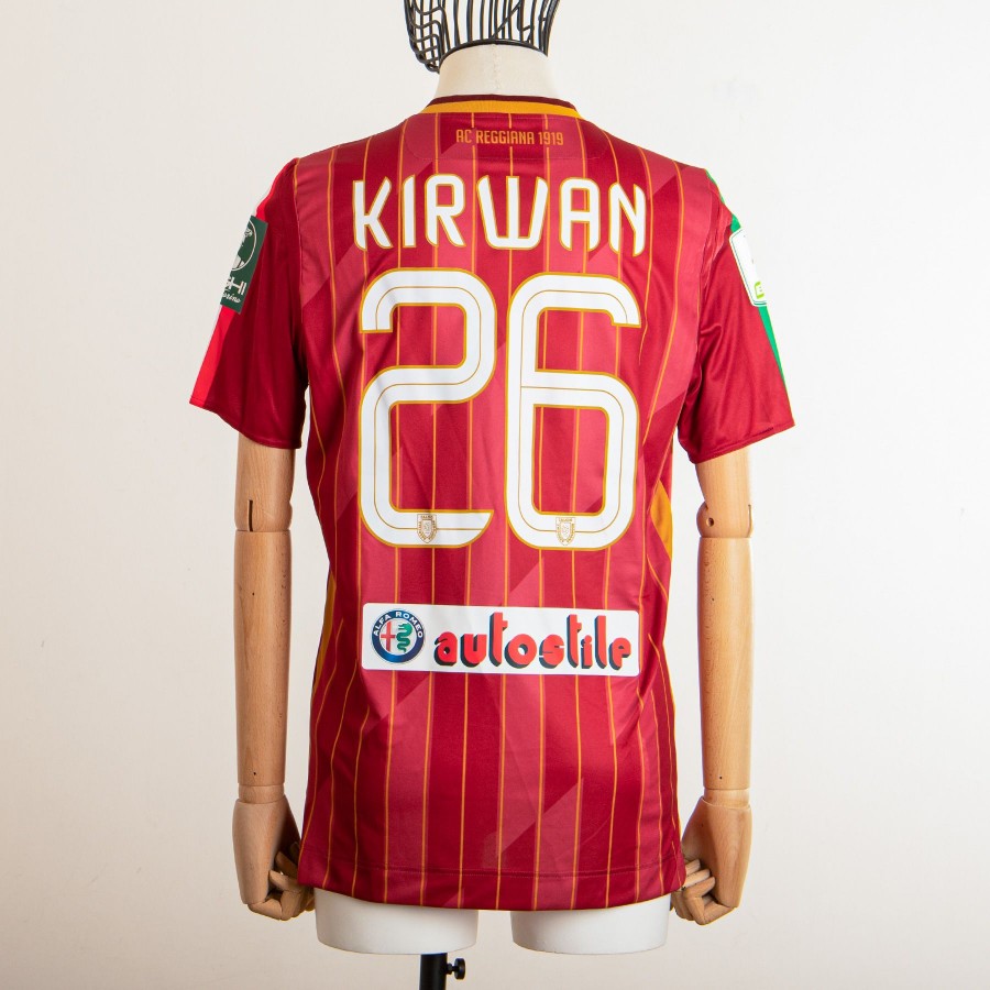 maglia home reggiana kirwan 26 2020/2021 by MACRON - Home