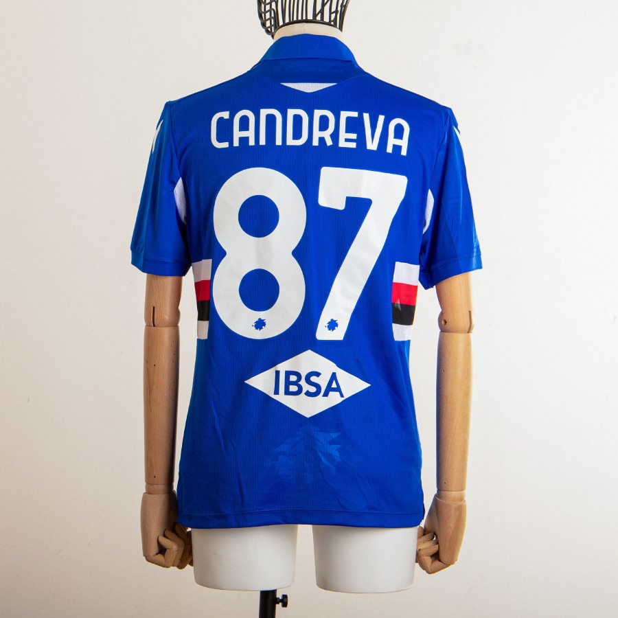 maglia home sampdoria candreva 87 2020/2021 by MACRON - Home
