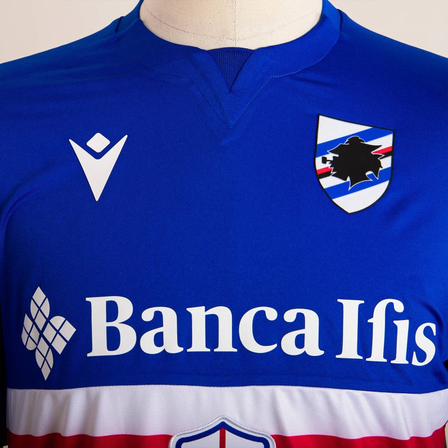 maglia home sampdoria quagliarella 27 2021/2022 autografata by MACRON - Home (5)