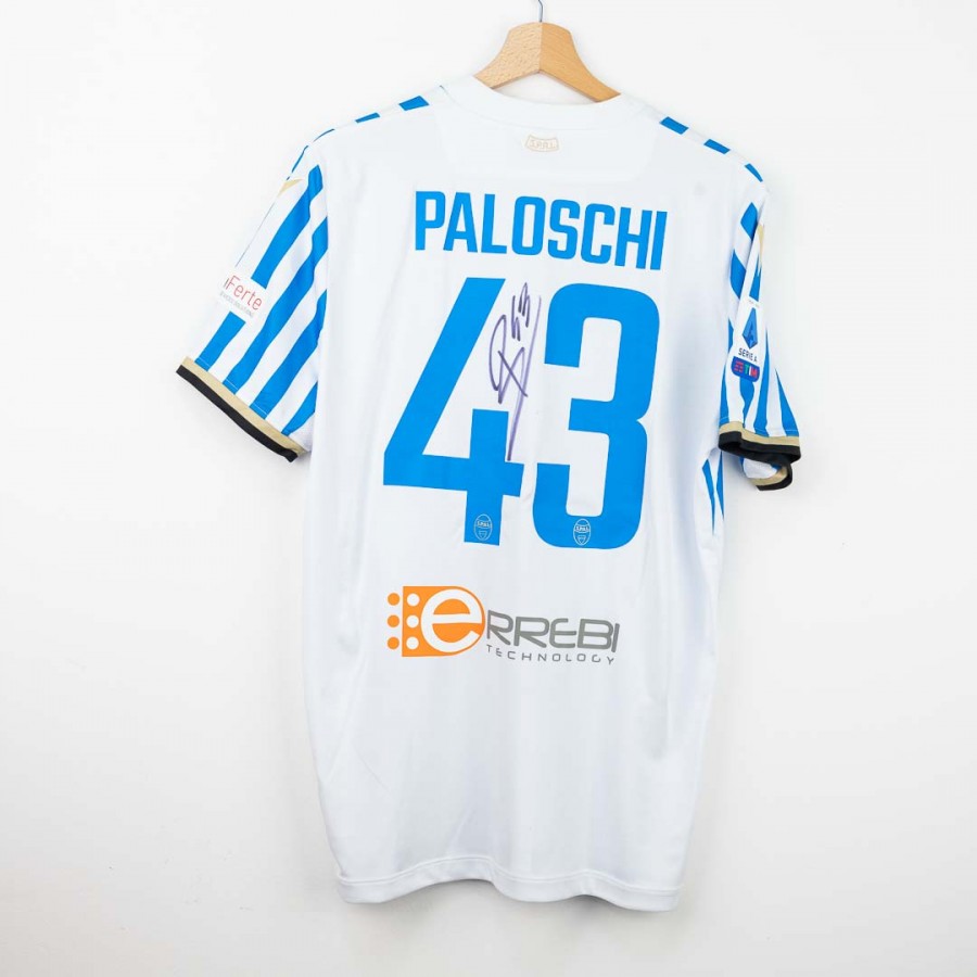 maglia home spal macron Paloschi 43 2019/2020 by MACRON - Home