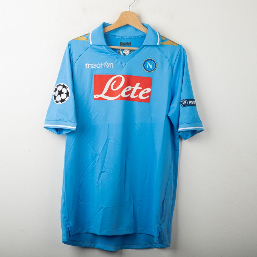 Maglia Home UCL Napoli Cannavaro 28 2011/2012 by MACRON - Home (2)