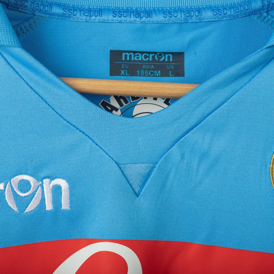 Maglia Home UCL Napoli Macron Cavani 7 2011/2012 by MACRON - Home (14)