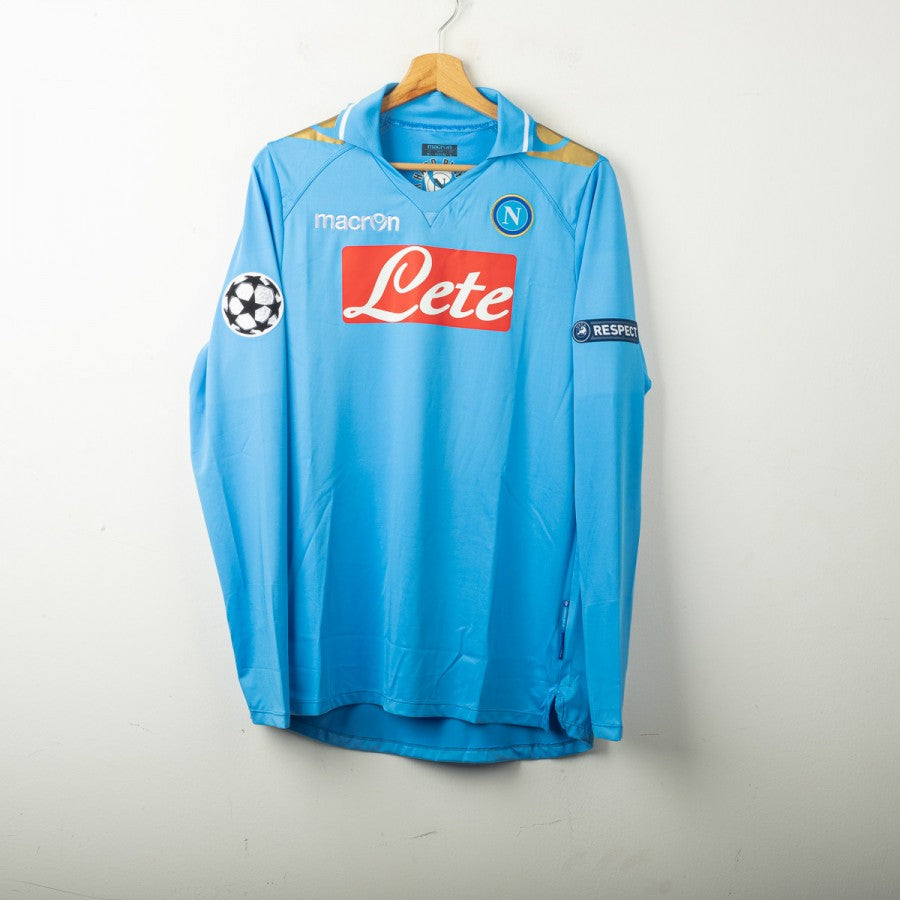 Maglia Home UCL Napoli Macron Cavani 7 2011/2012 by MACRON - Home (2)