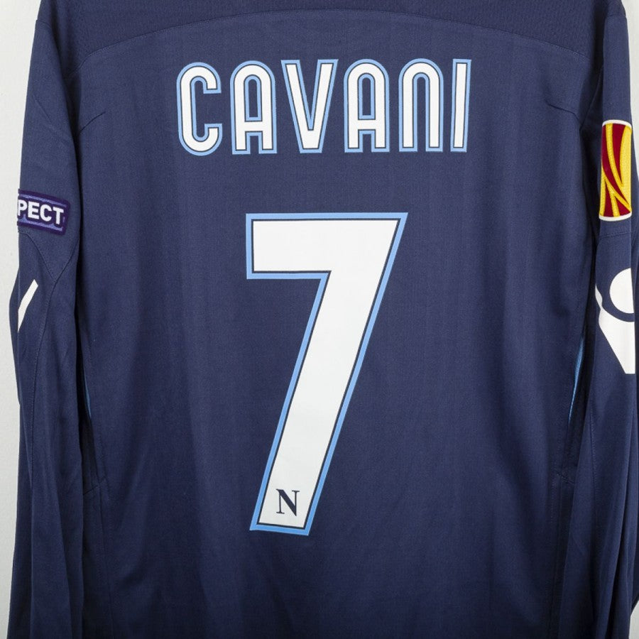 maglia third ssc napoli macron Cavani 7 Utrecht 3 - Napoli 3 2010/2011 by MACRON - Home (5)