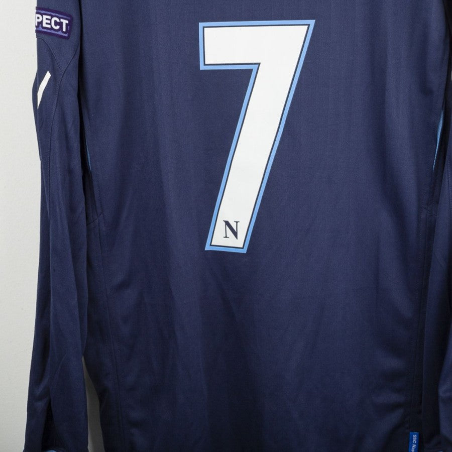 maglia third ssc napoli macron Cavani 7 Utrecht 3 - Napoli 3 2010/2011 by MACRON - Home (6)