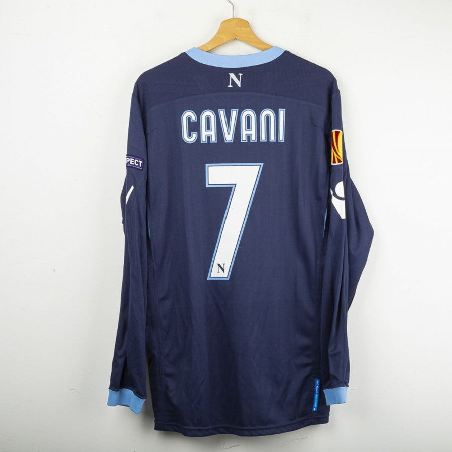 maglia third ssc napoli macron Cavani 7 Utrecht 3 - Napoli 3 2010/2011 by MACRON - Home