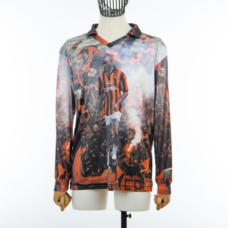 Maglia Celebrativa Milan Weah 9 - Home (2)