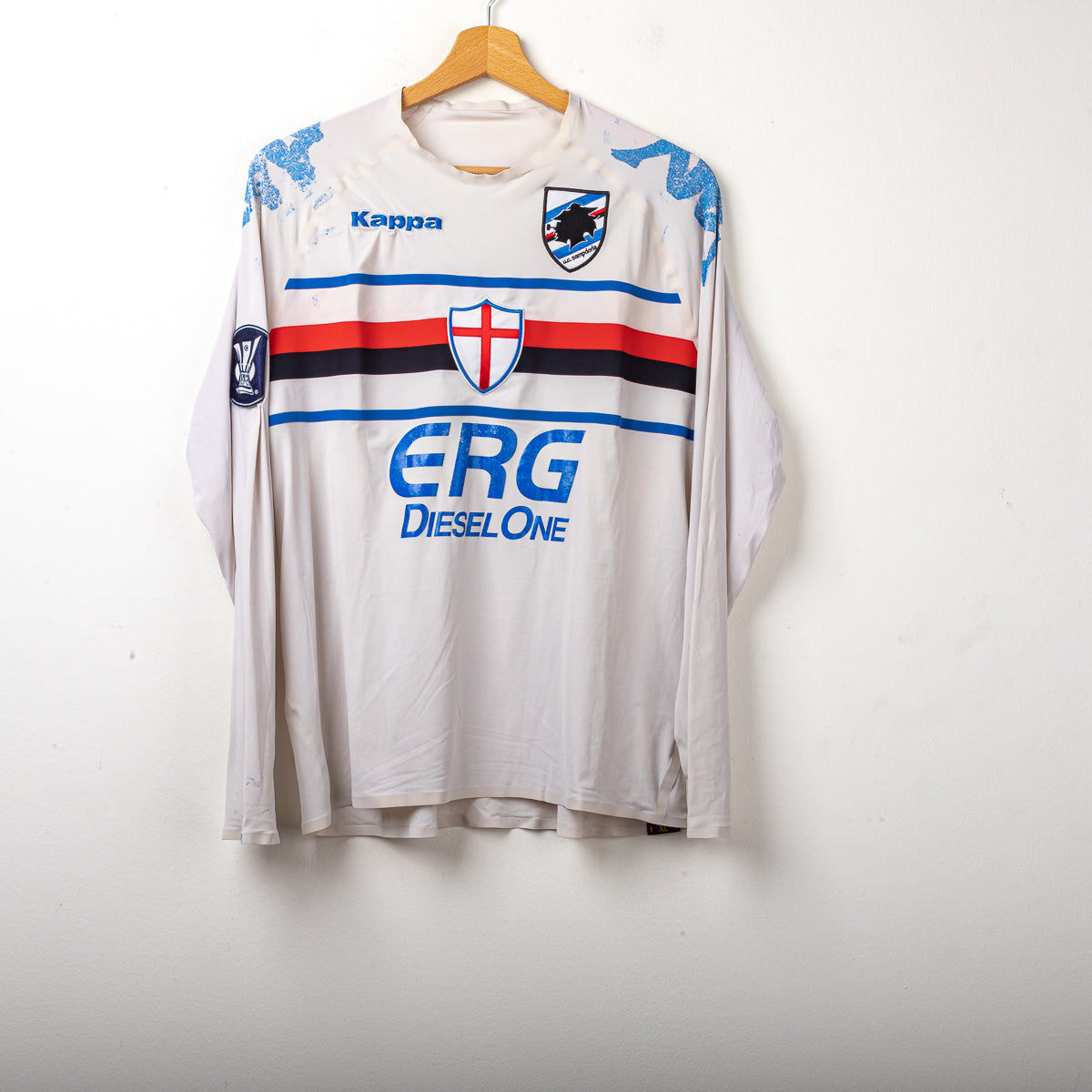 Maglia Away Sampdoria Kappa Volpi 4 ML 2005/2006 XL
