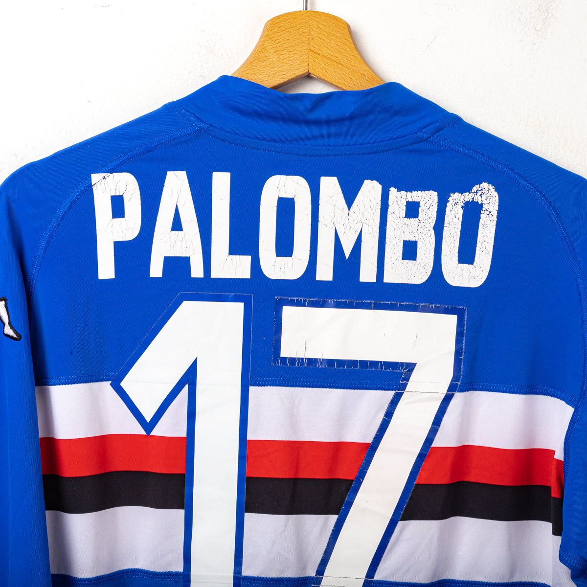 Maglia Home Sampdoria Kappa Palombo 17 ML 2006/2007 XL