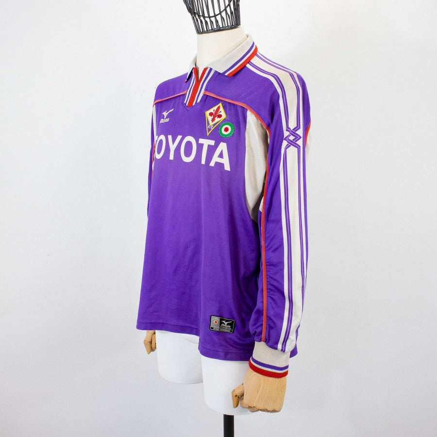 MAGLIA HOME FIORENTINA MIZUNO 2001/2002 by Mizuno - Le 7 sorelle (2)