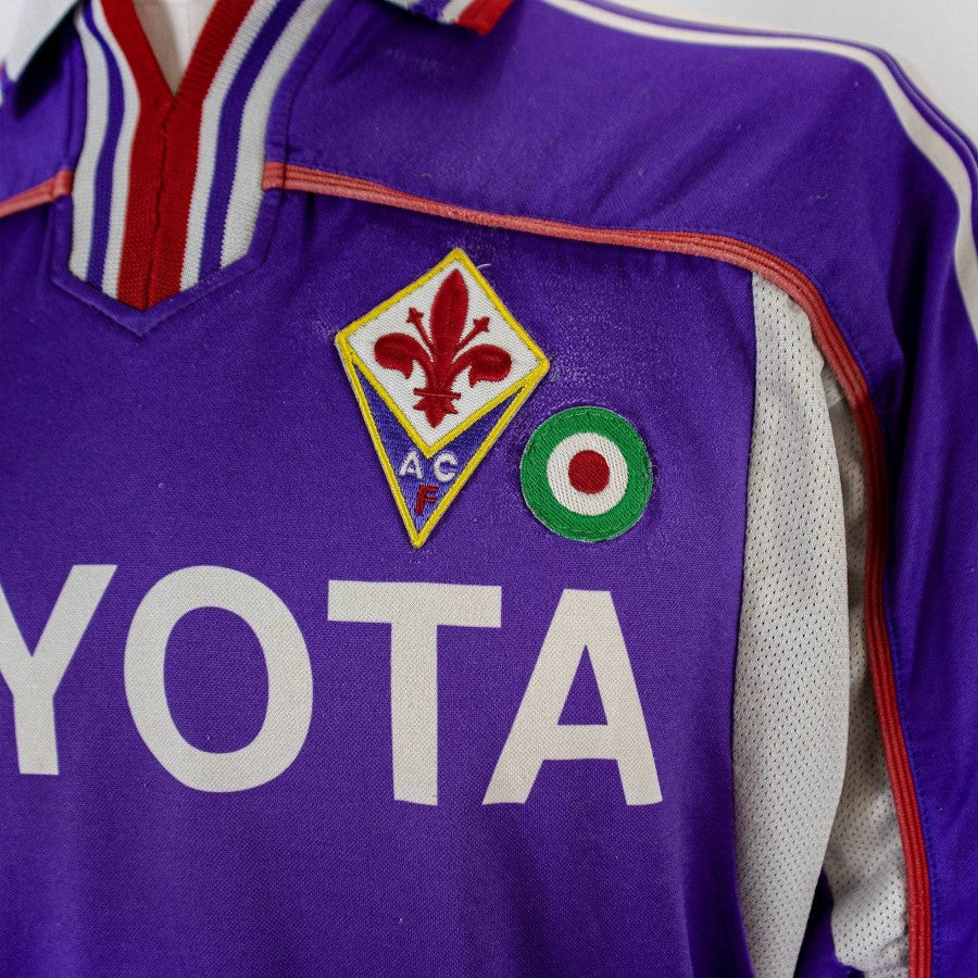 MAGLIA HOME FIORENTINA MIZUNO 2001/2002 by Mizuno - Le 7 sorelle (4)
