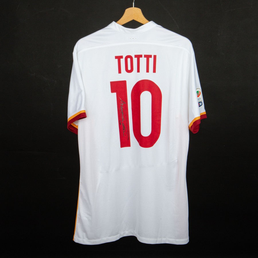 maglia away roma nike totti 10 2015/2016 autografata by NIKE - Home