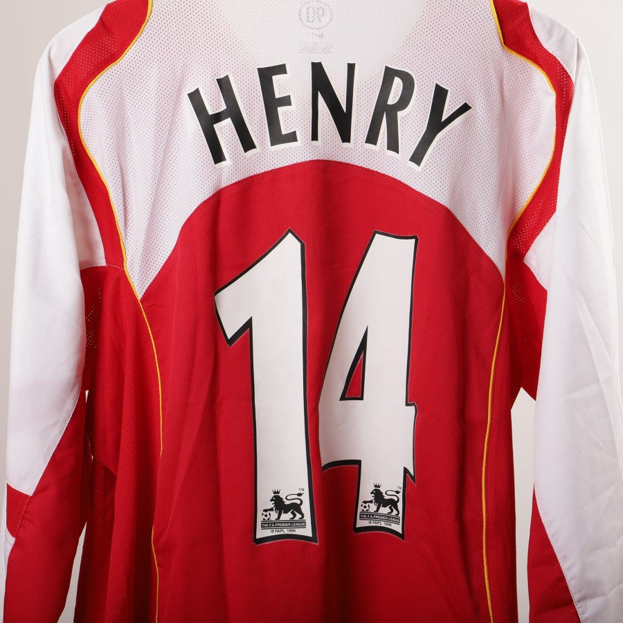 Maglia home Arsenal Nike ml 2004/2005 Henry 14 by NIKE - Home (3)