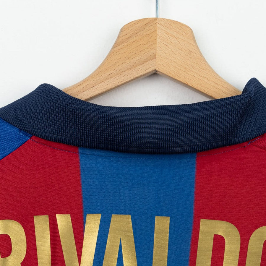 Maglia home Barcellona 2001/2002 Nike Rivaldo 10 by NIKE - Home (3)