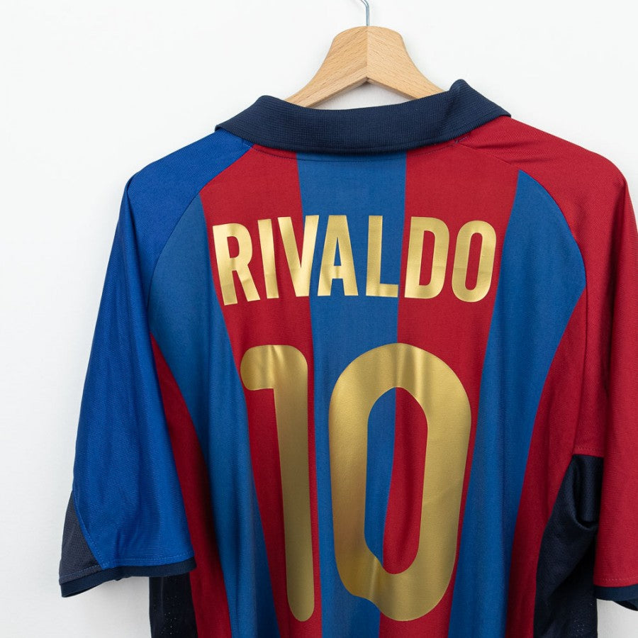 Maglia home Barcellona 2001/2002 Nike Rivaldo 10 by NIKE - Home (4)