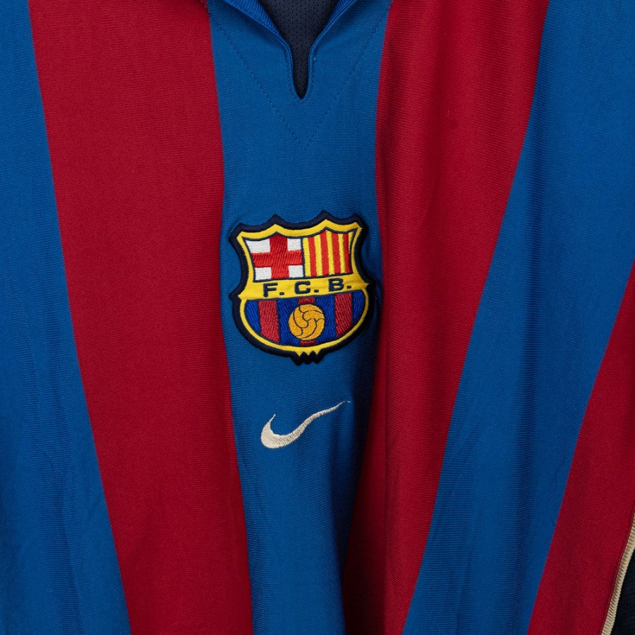 Maglia home Barcellona 2001/2002 Nike Rivaldo 10 by NIKE - Home (7)