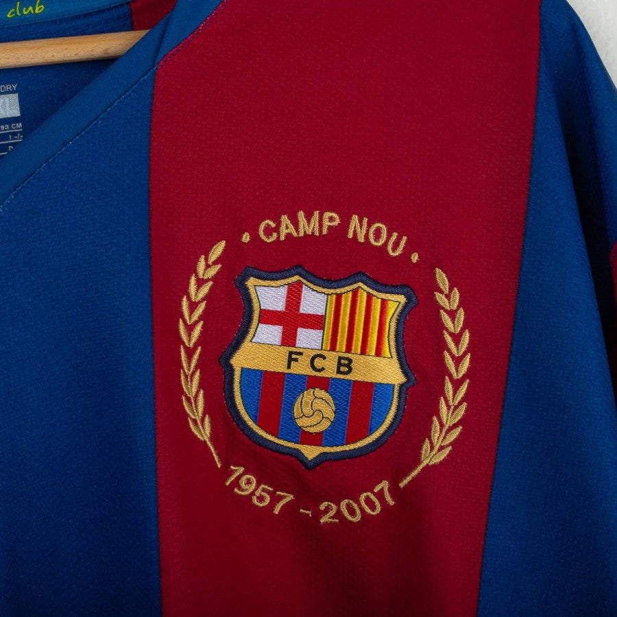 maglia home barcellona nike messi 19 2007/2008 by NIKE - Home (11)