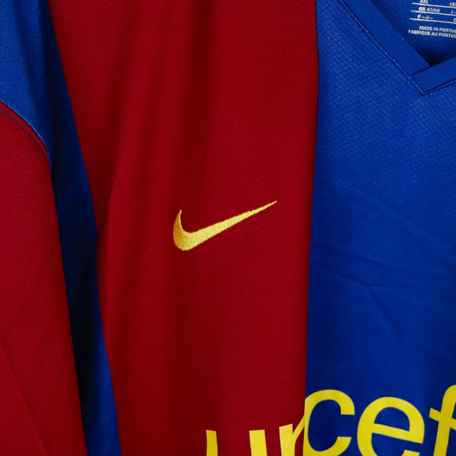 Maglia Home Barcellona Nike Ronaldinho 10 2007/2008 by NIKE - Home (4)