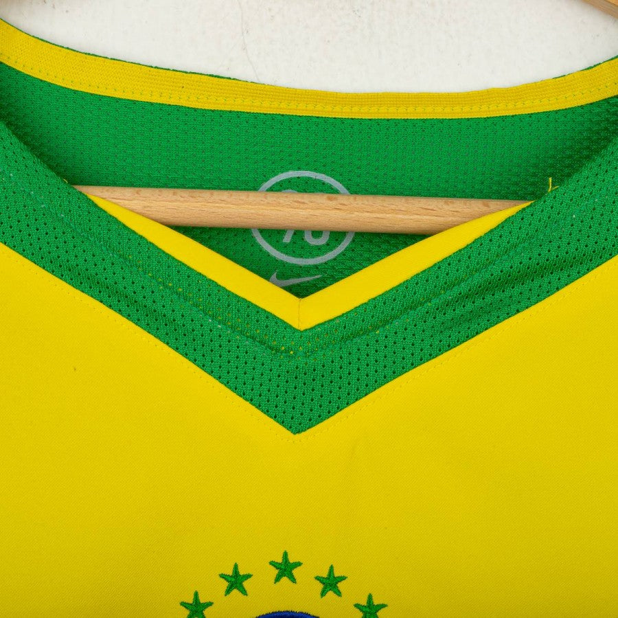 Maglia Home Brasile Nike Ronaldinho 10 2004/2005 by NIKE - Home (11)