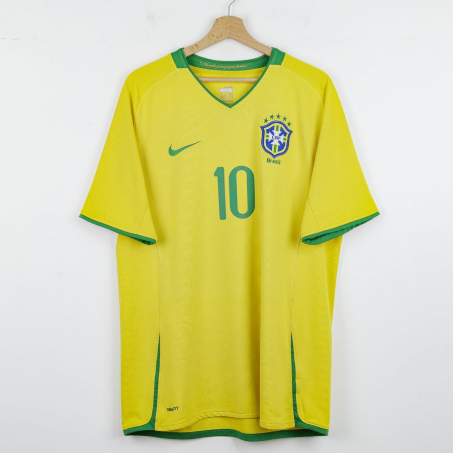 Maglia Home Brasile Nike Ronaldinho 10 2008/2009 by NIKE - Home (2)