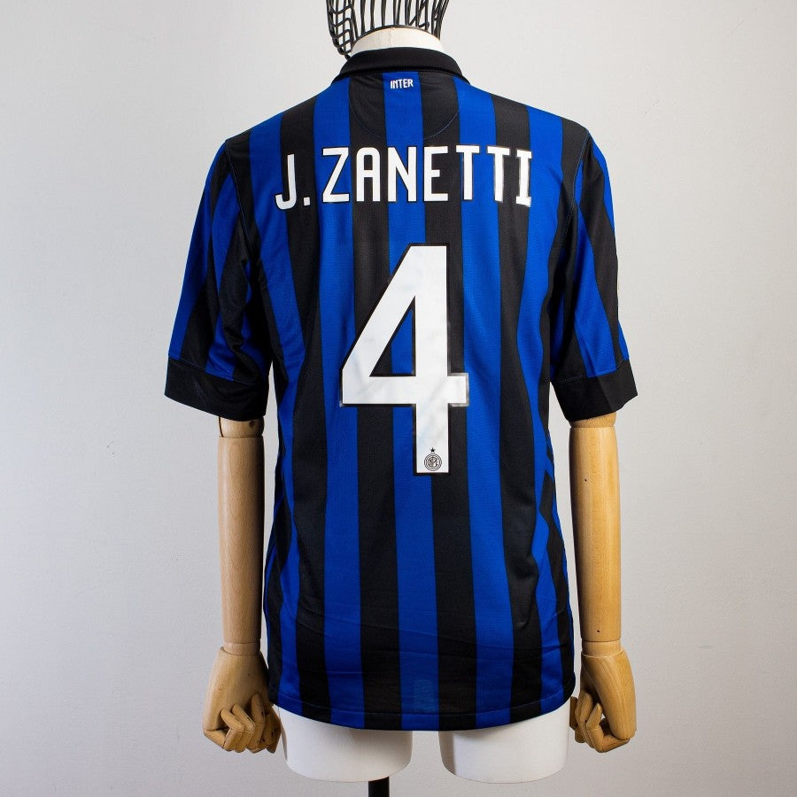 MAGLIA HOME FC INTER N4 ZANETTI 2011/2012 by NIKE - Home