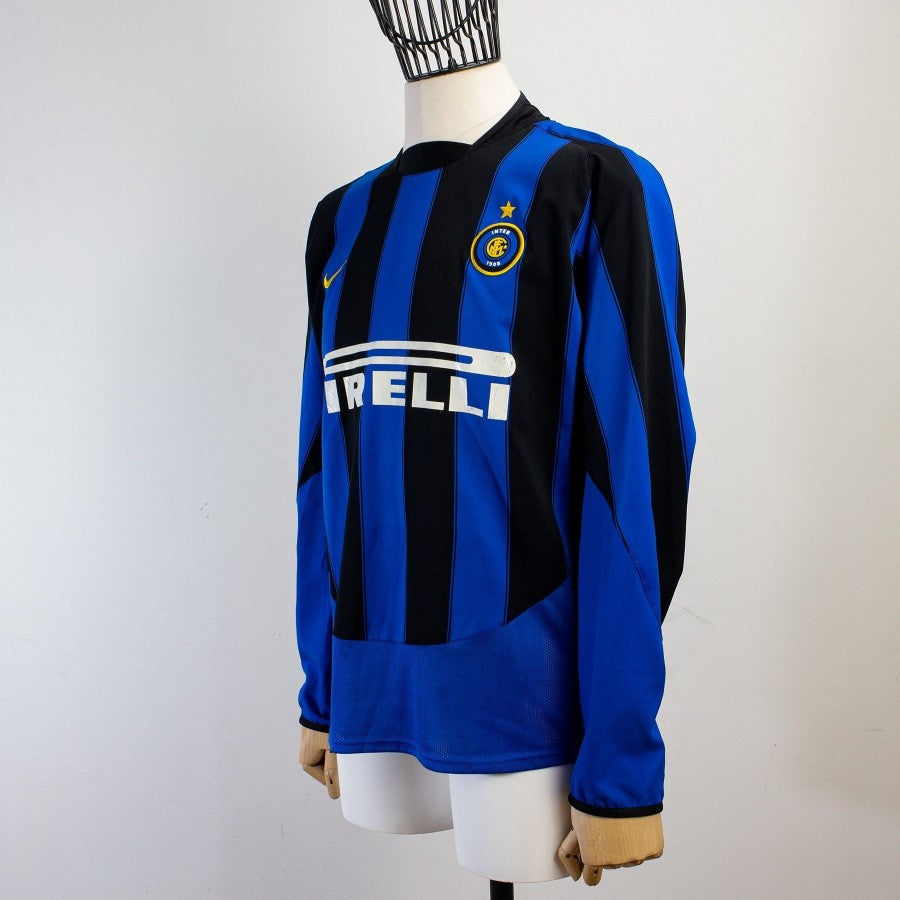 MAGLIA HOME FC INTER VAN DER MEYDE N7 2003/2004 by NIKE - Home (3)