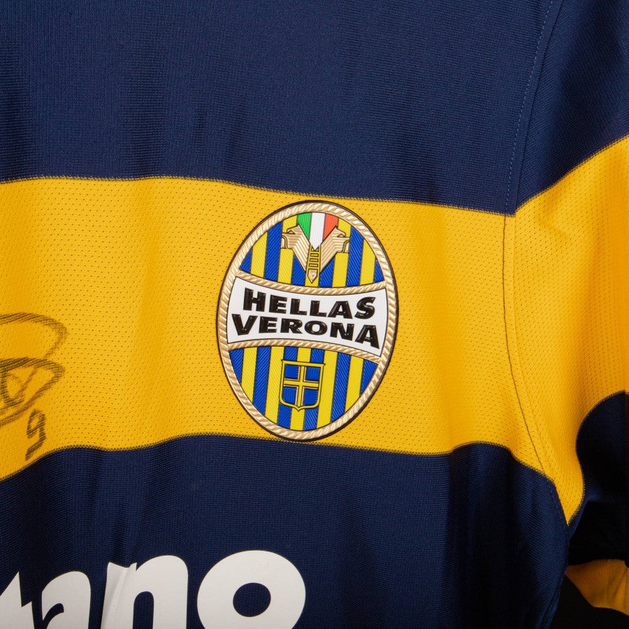 maglia home hellas verona nike ganz 9 2016/2017 autografata by NIKE - Home (3)