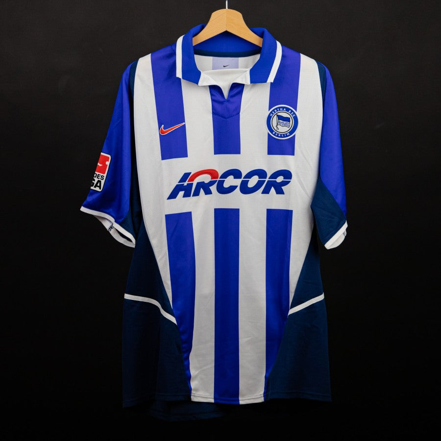 maglia home hertha bsc berlin nike luizão 9 2002/2003 by NIKE - Home (2)