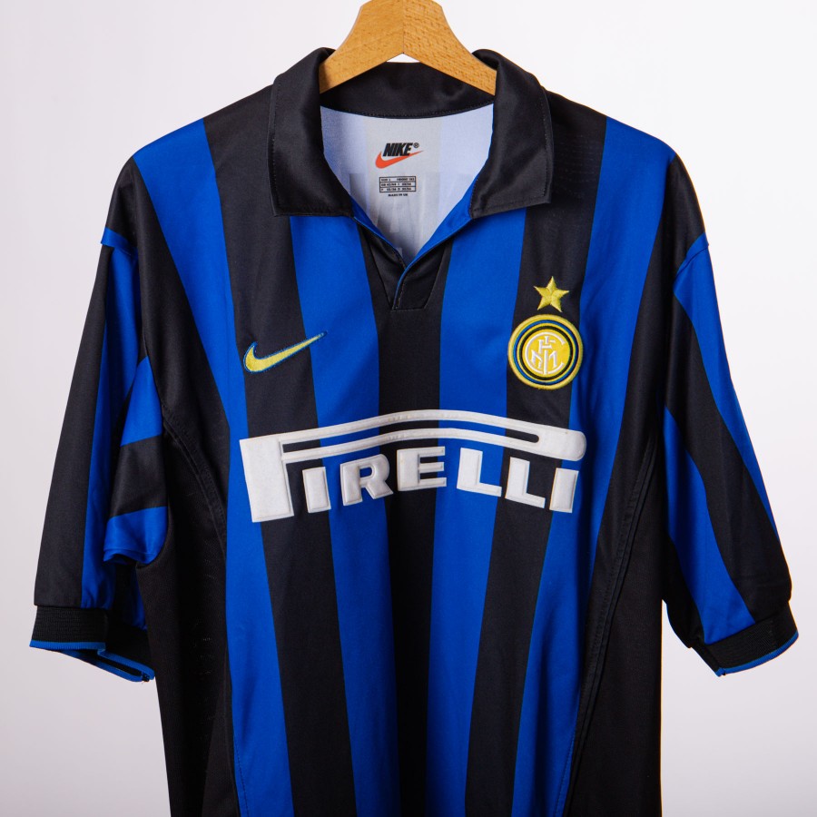 maglia home inter nike 1998/1999 ronaldo 9 by NIKE - Home (3)