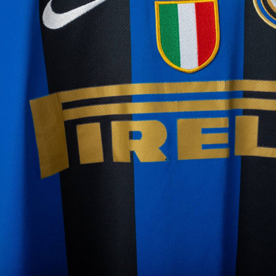 Maglia Home Inter Nike Adriano 10 2008/2009 by NIKE - Home (15)