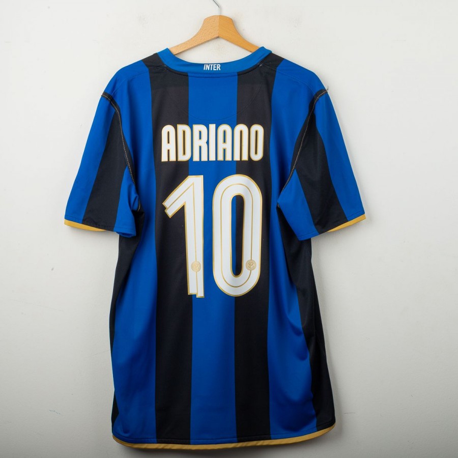 Maglia Home Inter Nike Adriano 10 2008/2009 by NIKE - Home