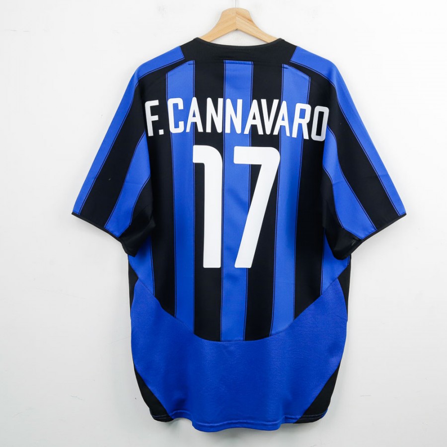 Maglia Home Inter Nike F. Cannavaro 17 2003/2004 by NIKE - Home