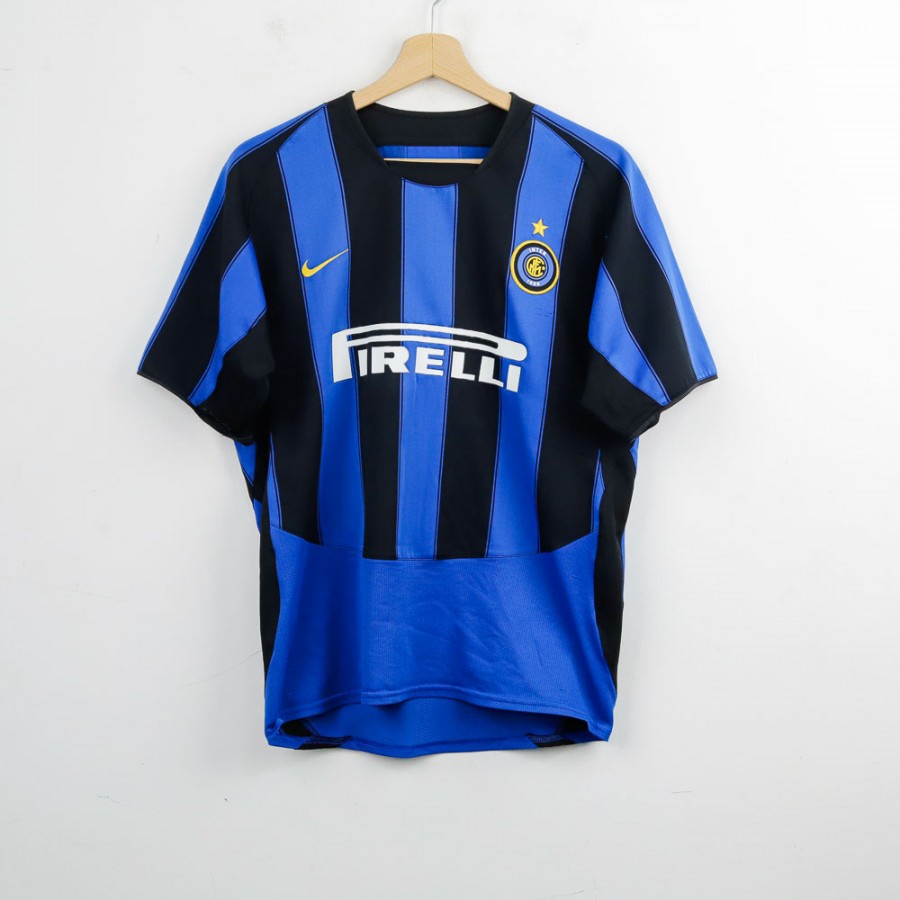 Maglia Home Inter Nike J. Zanetti 4 Bambino 2003/2004 by NIKE - Home (2)