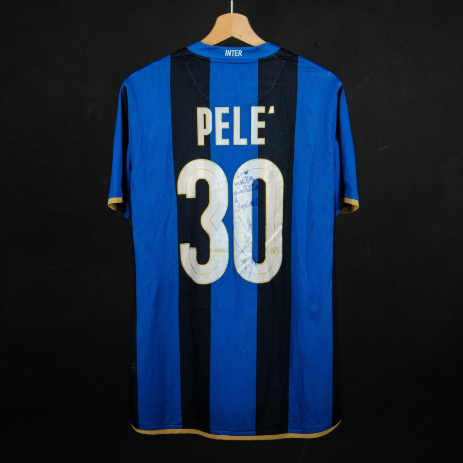 maglia home inter nike Pelé 30 2008/2009 autografata by NIKE - Home