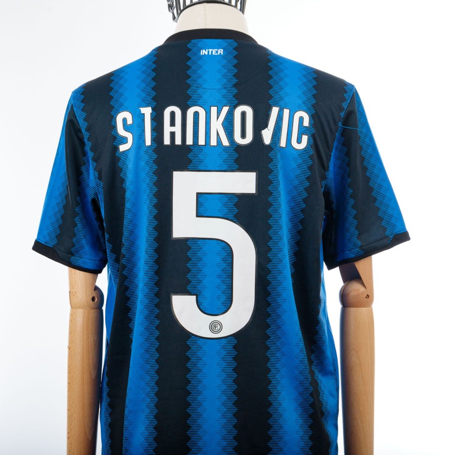 Maglia Home Inter Nike Stankovic 5 2010/2011 by NIKE - Home (12)
