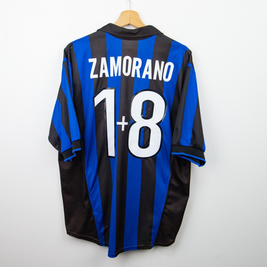 maglia home inter nike Zamorano 1+8 1998/1999 by NIKE - Home