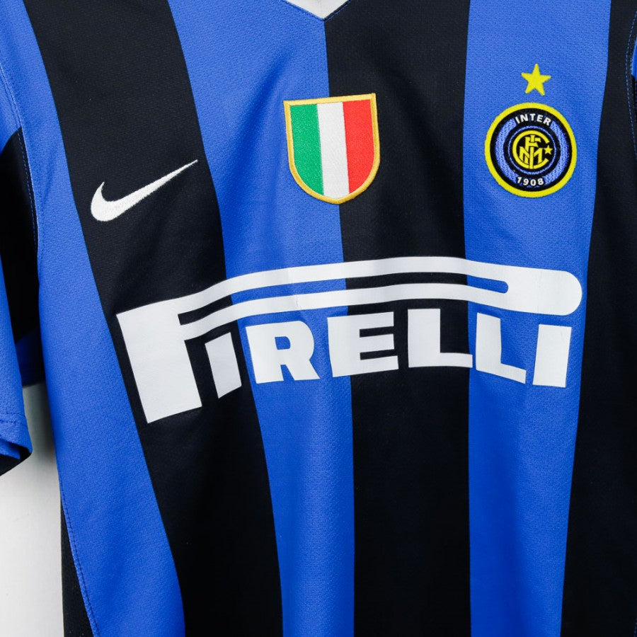 maglia home inter nike Zanetti 4 2006/2007 by NIKE - Home (14)