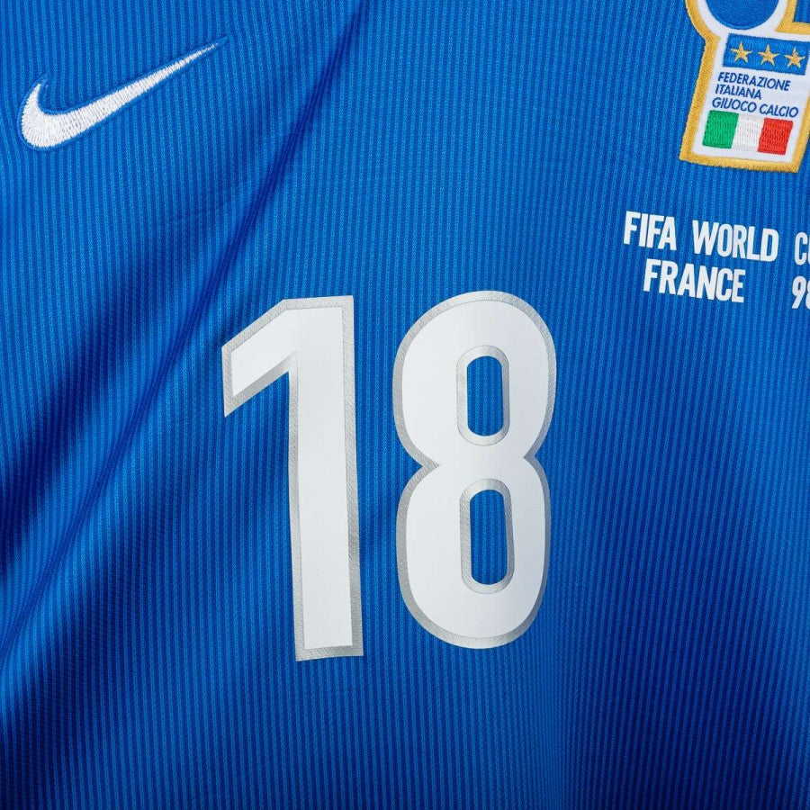 Maglia Home Italia Nike Baggio 18 Francia 1998 by NIKE - Home (14)