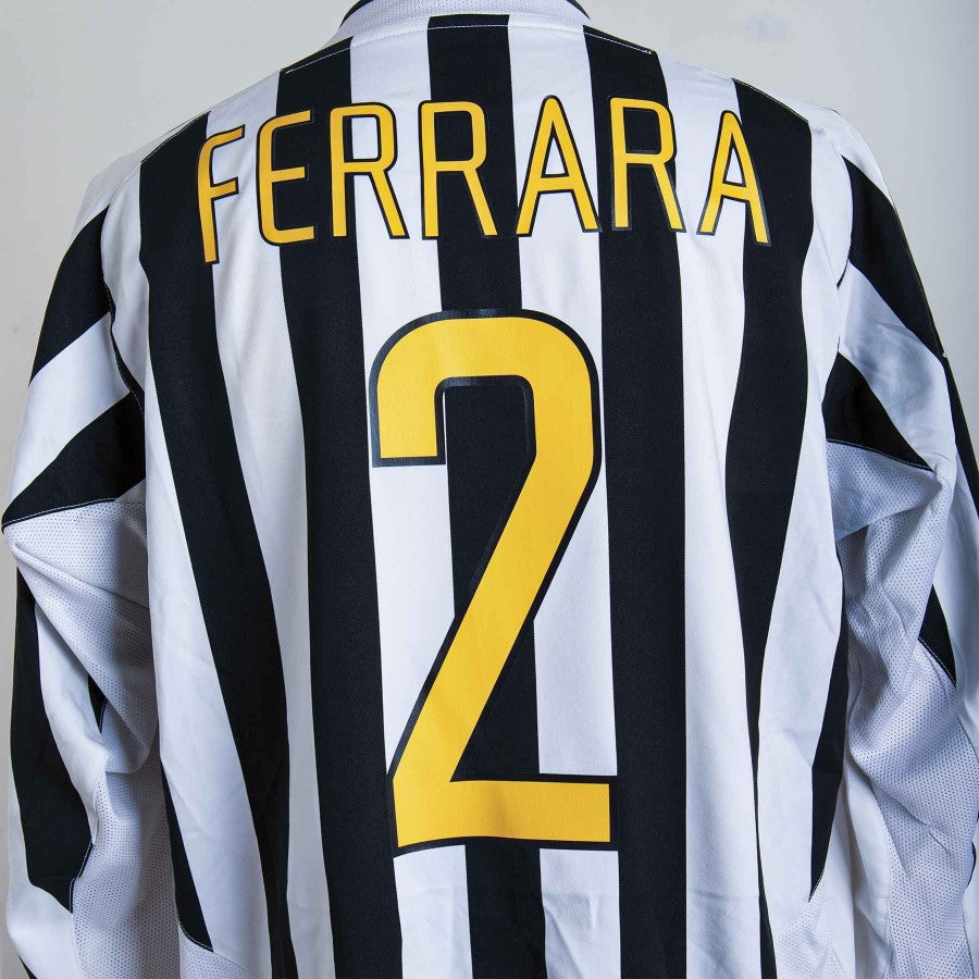 MAGLIA HOME JUVENTUS NIKE FERRARA 2 ML 2003/2004 by NIKE - Home (9)