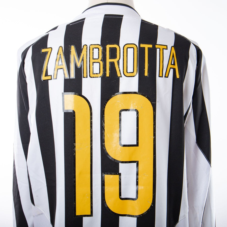 maglia home juventus nike ml zambrotta 19 2003/2004 by NIKE - Home (12)