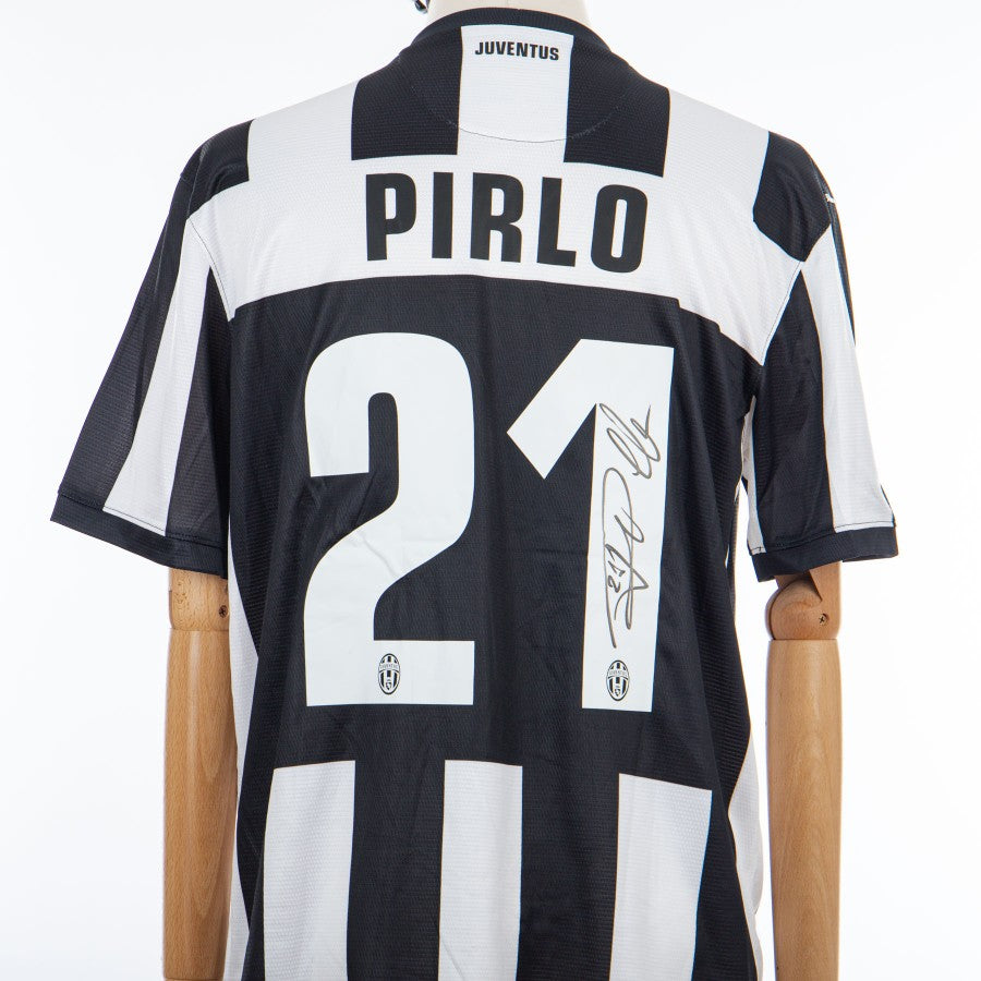 maglia home juventus nike pirlo 21 autografata 2012/2013 by NIKE - Home (12)