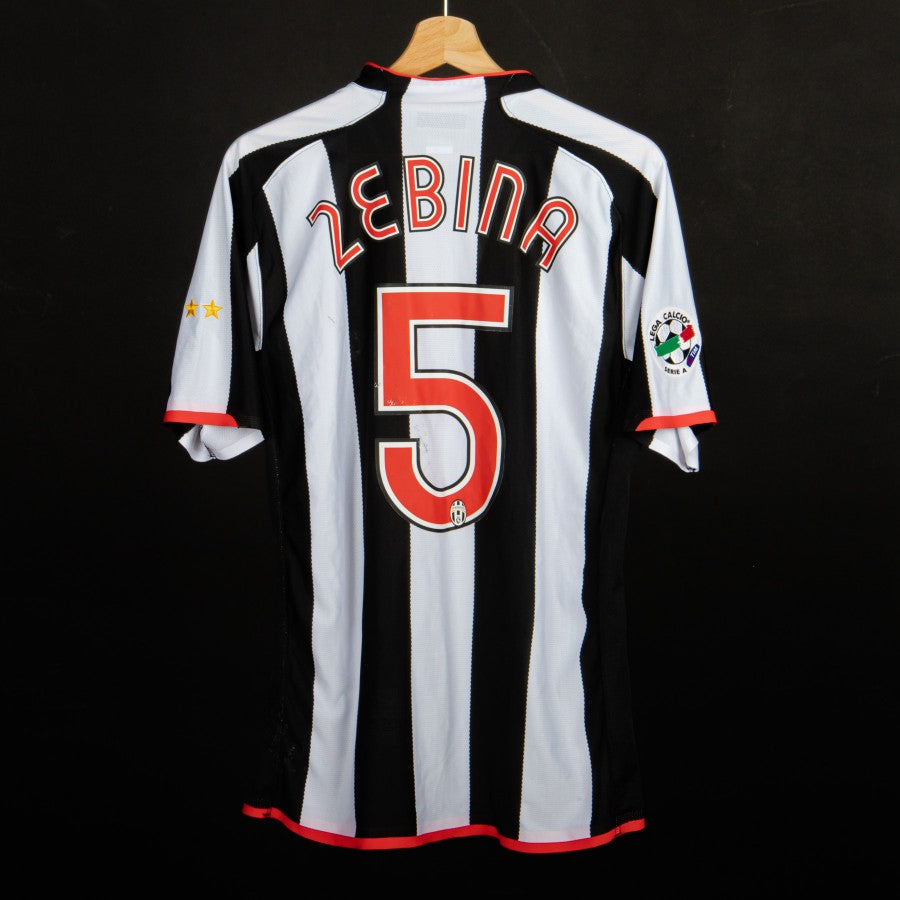 maglia home juventus nike zebina 5 2007/2008 by NIKE - Home