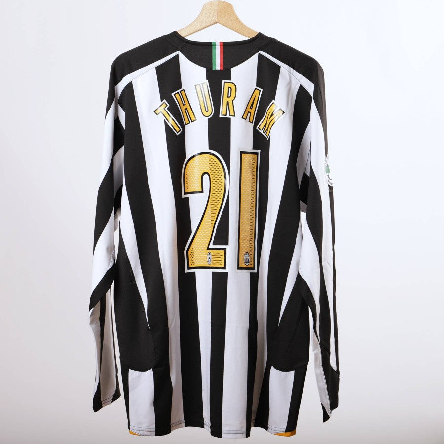 maglia home juventus thuram ml 21 2005/2006 by NIKE - Home