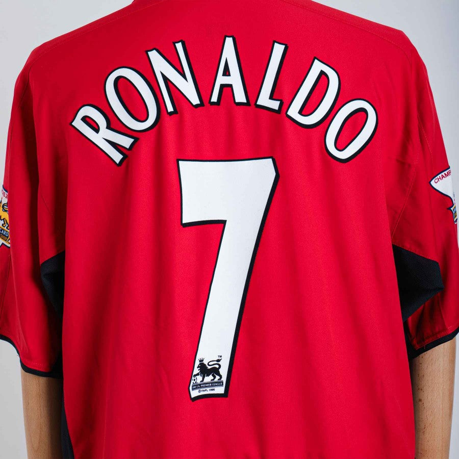 maglia home manchester united ronaldo n7 2003/2004 by NIKE - Home (7)