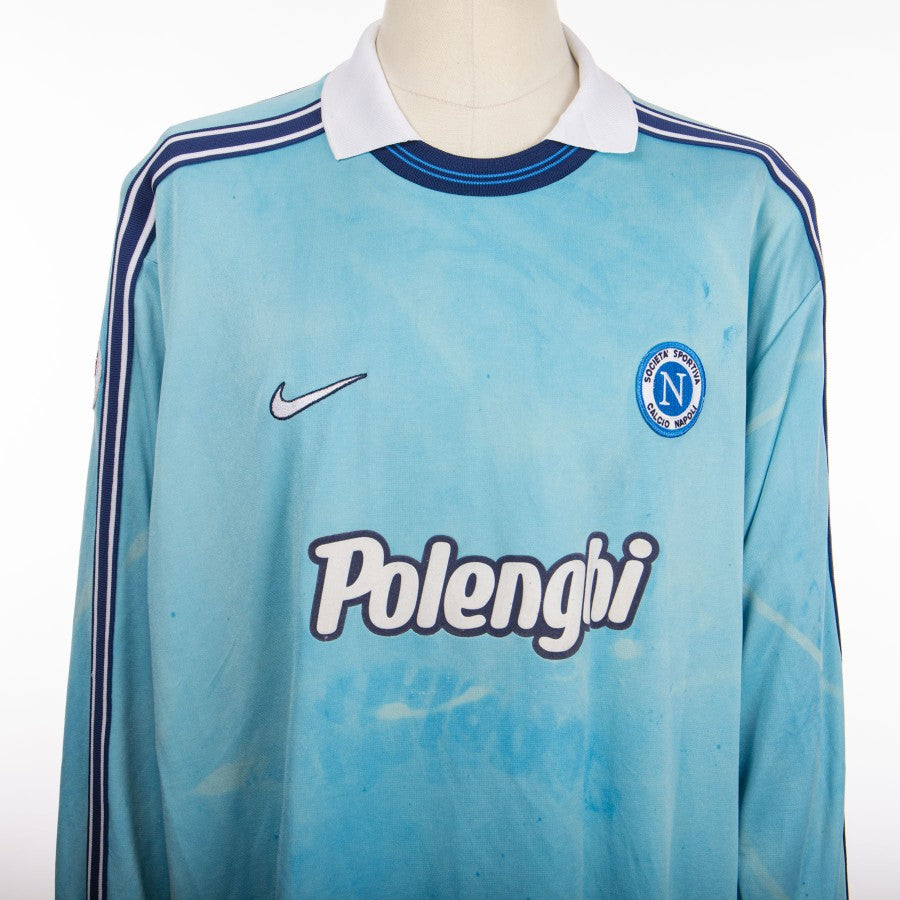 maglia home napoli nike imbriani ml n25 1998/1999 by NIKE - Home (9)
