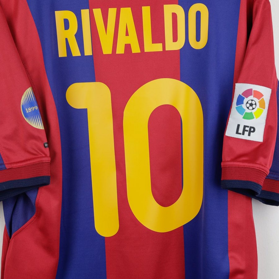 Maglia Home Nike Barcellona Rivaldo 10 1998/1999 by NIKE - Home (5)