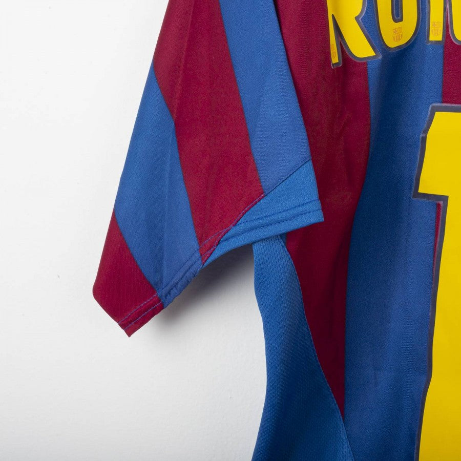 Maglia Home Nike Barcellona Ronaldinho 10 2005/2006 by NIKE - Home (10)