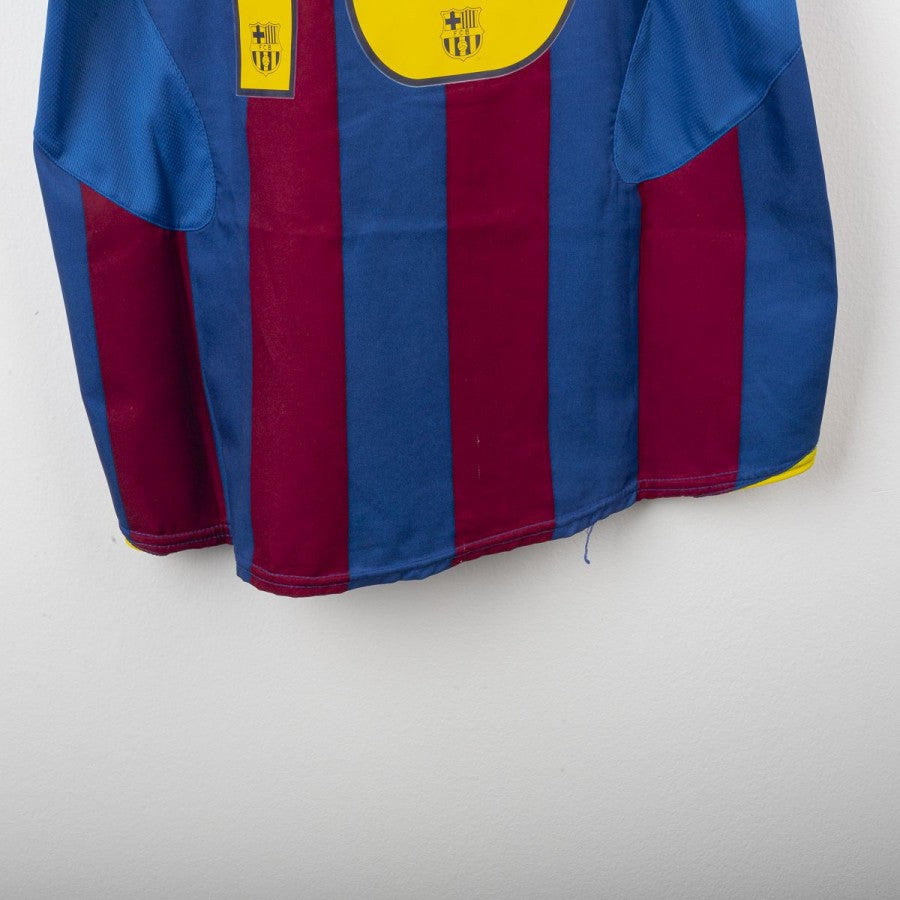 Maglia Home Nike Barcellona Ronaldinho 10 2005/2006 by NIKE - Home (7)