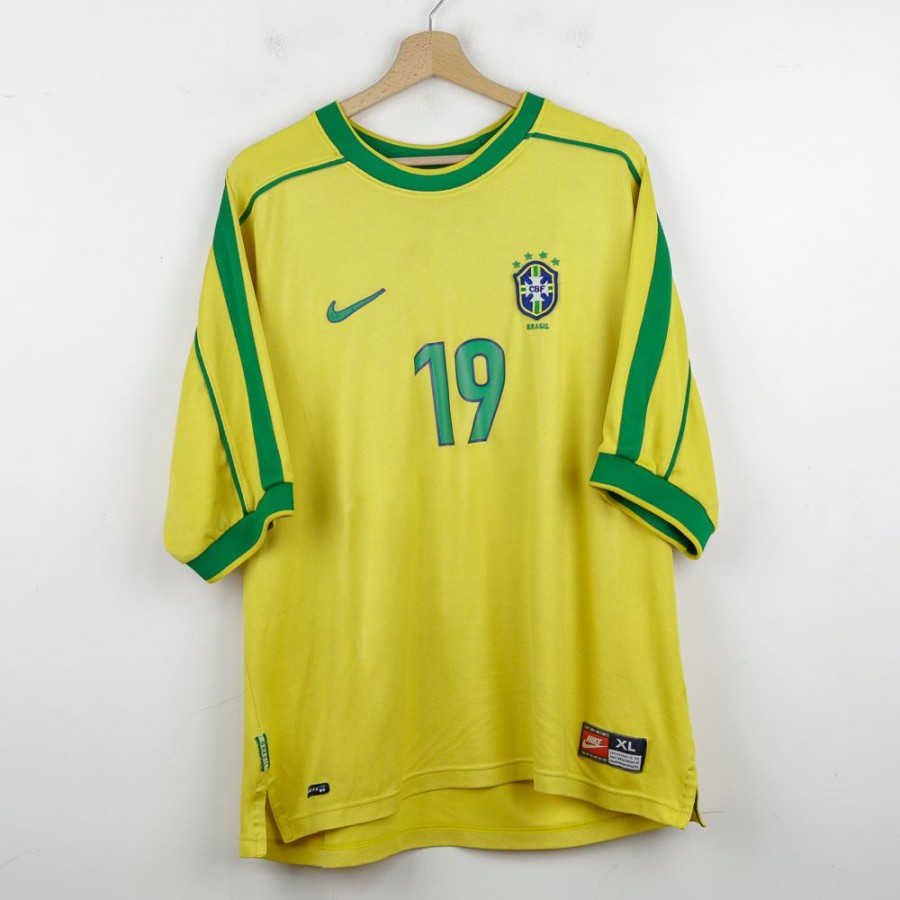 Maglia Home Nike Brasile Denilson 19 1998 by NIKE - Home (2)